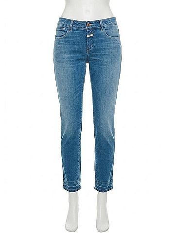 Closed Women's A Better Blue Baker Jean in Mid Blue (view 1)