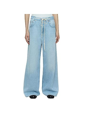 Closed Women's Morus Wide Leg Jean in Light Blue (view 2)