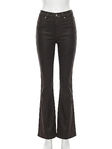 DL1961 Bridget Boot High Rise Crop Jean in Chocolate Coated (view 1)