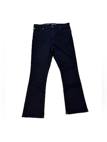 Ralph Lauren Women's Flare Jeans in Black (view 1)