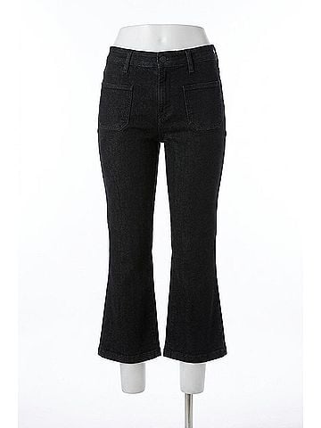 Dear John Jeanne Mid Rise Jeans in Black (view 1)