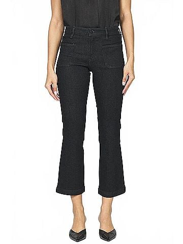 Dear John Jeanne Mid Rise Jeans in Black (view 2)