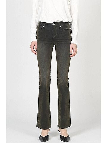 Dear John Jaxtyn Bootcut Jean in Olive (view 2)