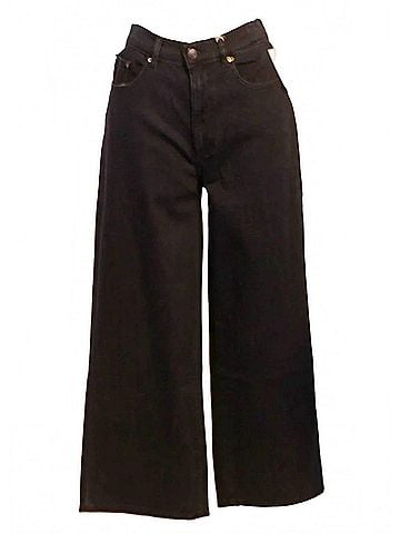 DL1961 Women's Hepburn Wide Leg Vintage Jeans in Flatiron (view 1)