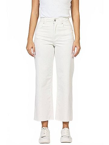 Dear John Holly High-Rise Jean in White (view 2)