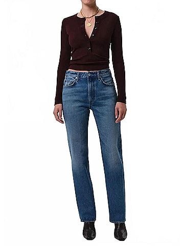 Citizens of Humanity Zurie Straight Leg Jean in Demi (view 2)