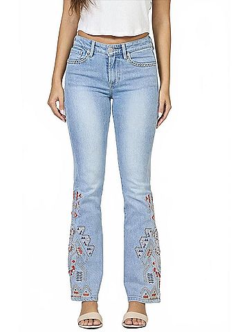 Dear John Jaxton Mid Rise Embroidery Jean in Santa Fe (view 2)