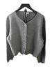 Rag & Bone Gray Cardigan Size XL - photo 1