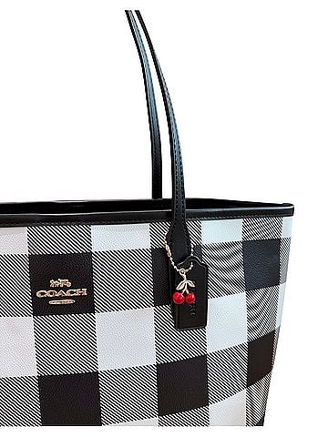 Coach Leather Tote (view 2)