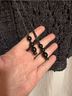 Chico's Stripes Black White Cardigan Size XL - photo 5
