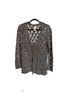 Chico's Stripes Black White Cardigan Size XL - photo 1