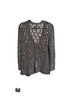Chico's Stripes Black White Cardigan Size XL - photo 2