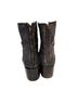 Freebird Damask Gold Black Ankle Boots Size 9 - photo 2