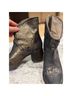 Freebird Damask Gold Black Ankle Boots Size 9 - photo 6