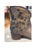 Freebird Damask Gold Black Ankle Boots Size 9 - photo 4