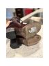 Freebird 100% Leather Graphic Burgundy Boots Size 7 - photo 9