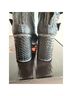Freebird 100% Leather Snake Print Black Ankle Boots Size 6 - photo 6