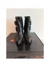 Freebird 100% Leather Snake Print Black Ankle Boots Size 6 - photo 8