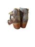 Freebird 100% Leather Gray Brown Ankle Boots Size 7 - photo 2