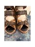 Freebird 100% Leather Leopard Print Tan Brown Boots Size 6 - photo 6