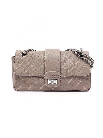 Chanel Chanel 2.55 Matelassé Chain Shoulder Bag/Handbag, Caviar Leather (Grained Calfskin), Women's, Beige (view 1)