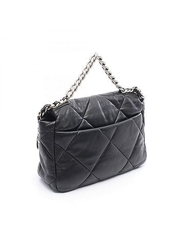 Chanel Chanel 19 Dixneuf Matelassé 2-Way Shoulder Bag/Handbag, Leather, Women's, Black (AS1160) (view 2)