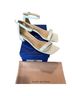Stuart Weitzman Solid White Sandals Size 8 1/2 - photo 1