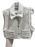 Zara White Vest Size M - photo 1