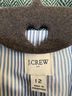 J.Crew Houndstooth Green Blazer Size 12 - photo 3