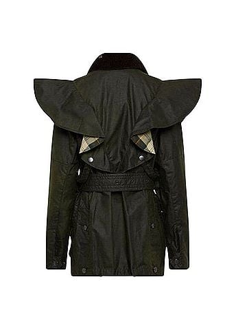 Barbour Dustyn Wax Jacket Jacket (view 2)