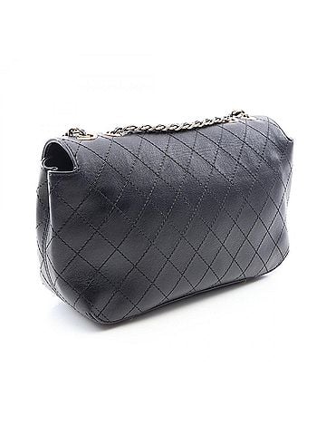 Chanel Chanel Matelassé Shoulder Bag/Handbag, Leather, Women's, Black (view 2)