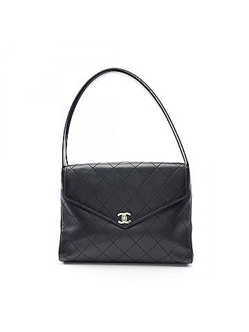 Chanel Chanel Matelassé Shoulder Bag/Handbag, Lambskin Leather, Women's, Black (view 1)