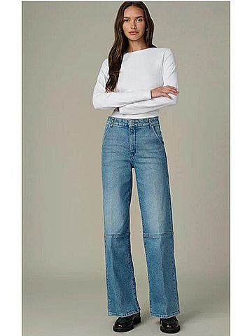 Joe's Jeans High Rise Slim Fit Jeans in Seamed Mia (view 2)
