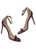 Stuart Weitzman 100% Leather Solid Red Sandals Size 8 - photo 5