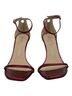 Stuart Weitzman 100% Leather Solid Red Sandals Size 8 - photo 3