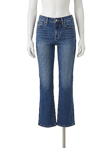 Dear John Anika Straight Leg Denim Jeans in Midtown (view 1)
