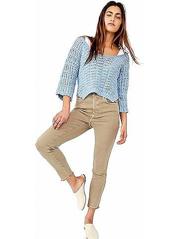 Free People Raw High Rise Jeggings in Sage (view 2)