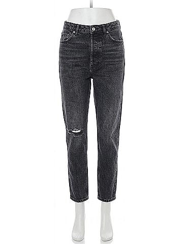 Free People Zuri Mom Jeans in Dusty Roads (view 1)