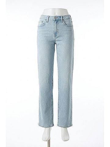 Just Black Loose Straight Leg Jean in Light Wash (view 1)