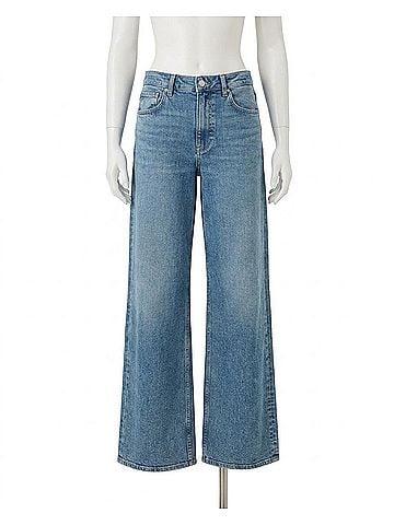 Rag & Bone Andi Wide-Leg Jeans in Lyon (view 1)
