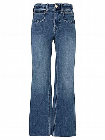 Kut from the Kloth Kelsey High Rise Ankle Flare Jeans in Unbreakable (view 1)
