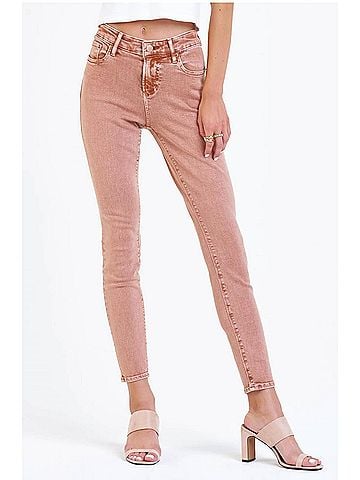 Dear John Gisele High Rise Ankle Skinny Jeans in Sunburn (view 2)