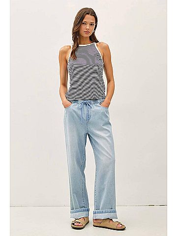 Be Cool Ethan Pants in Denim (view 2)