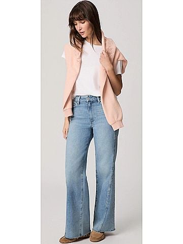 Paige Anessa Jean With Twisted Outseam in Explorer (view 2)