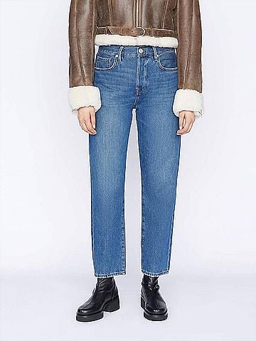 FRAME Le Original High-Rise Denim Jeans in Orcutt (view 2)