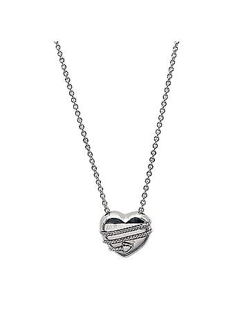 Tiffany & Co. TIFFANY&amp;Co. Tiffany Heart &amp; Arrow Necklace Pendant SV925 Silver Women's (view 1)