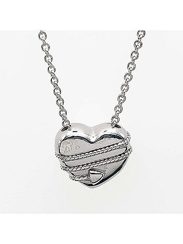 Tiffany & Co. TIFFANY&amp;Co. Tiffany Heart &amp; Arrow Necklace Pendant SV925 Silver Women's (view 2)
