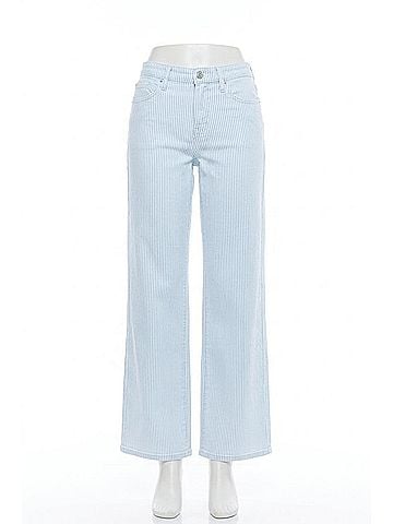 Dear John Taylor Mid-Rise Denim Jeans in Skyway Stripe (view 1)