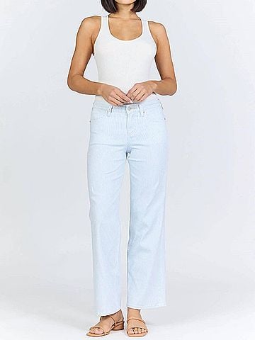 Dear John Taylor Mid-Rise Denim Jeans in Skyway Stripe (view 2)