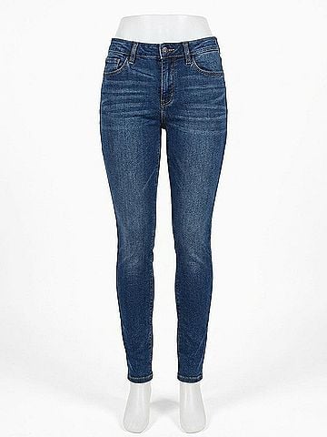 Judy Blue Give Me The Skinny Jeans in Blue (view 1)